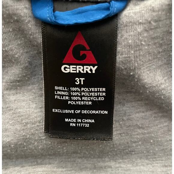 Gerry Boys Size 3T Blue Bubble Puffer Jacket - Picture 4 of 14